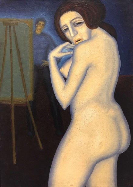 הצייר והמודל בסטודיו, 1969