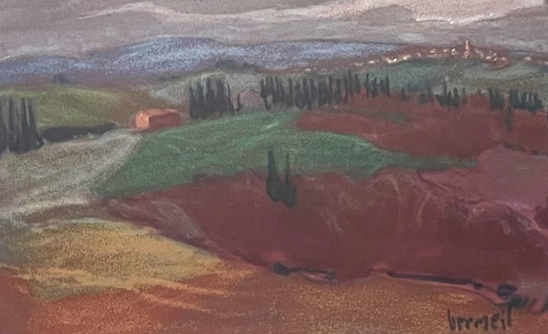 House in the landscape.