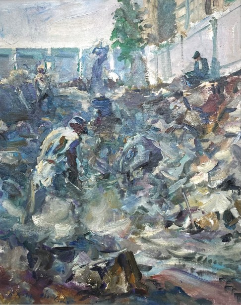 Figures in the landscape, 1962