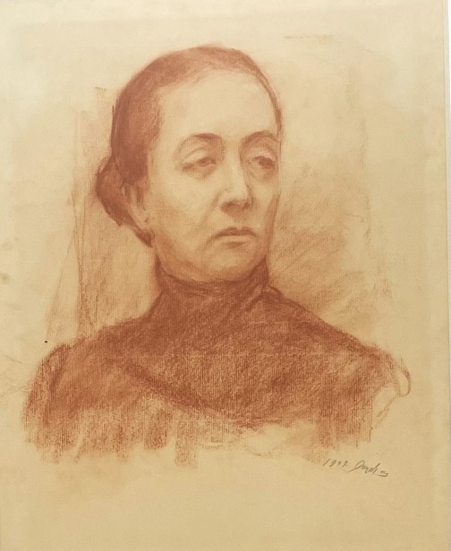 Portrait of a woman,