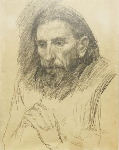 דיוקן גבר מזוקן, 1946