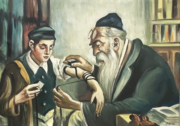 Student and hus Raabi,
