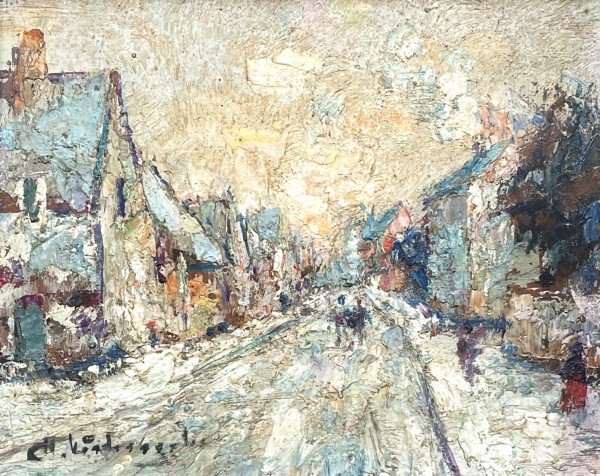 Figurs in the landscape,
