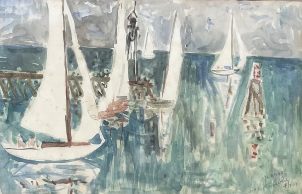 מפרשיות בים, 1953