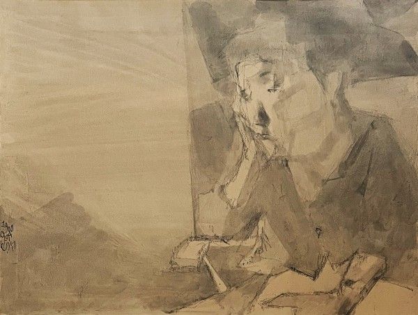 Woman Thinking, 1980