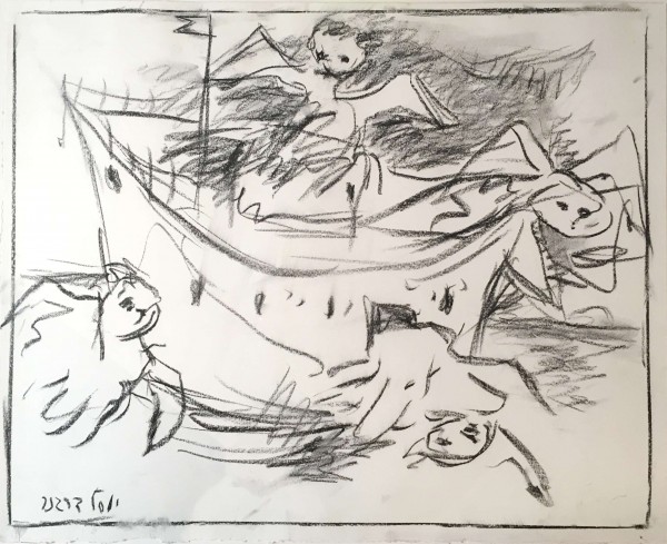 ספינה וציפורים