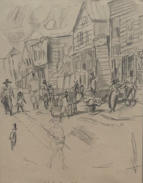 דמויות ברחוב, 1916
