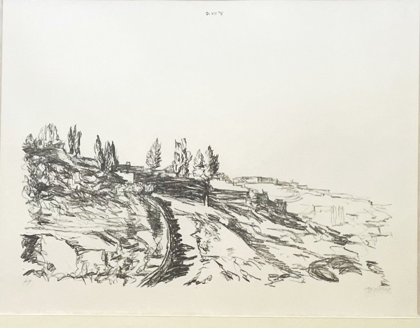 Mount Zion slope, 1978