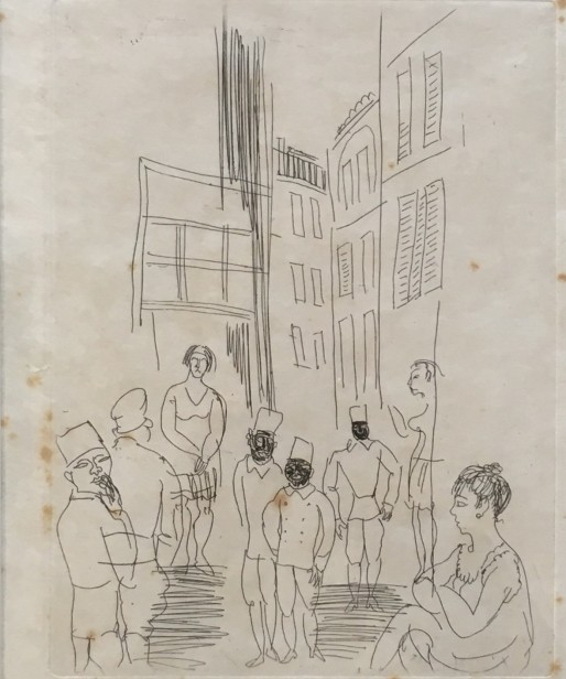 Figures in the Street