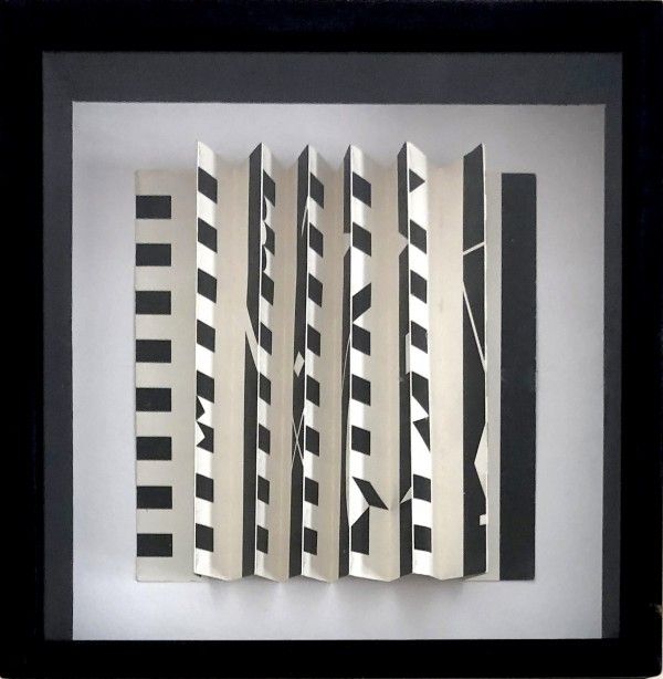 3D Composition in Black and White