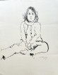Seated girl, 1969