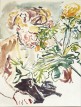 Girl  with plants, 1945