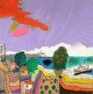 Red Cloud above Tel Aviv