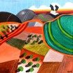 Landscape in the Golan