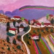 Colorful postcard from the Upper Galilee,
