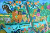 אדם וחווה בגן עדן, 1974