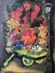עגלת פרחים, 1958