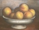 Bowl of peaches,
