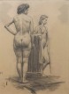 Nudes in the studio, 1975