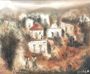 Houses in tje landscape.