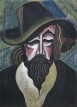 Portrait of a man with a hat,