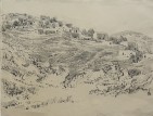 נופים,  לוט הכולל שלושה רישומי פחם וספיה